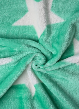 Sky Blue Timeless Warmth Blanket – Daytime Stars