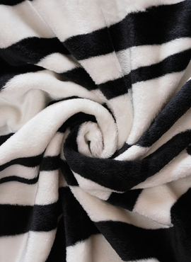 Breezy Comfort Blanket with Zebra Print